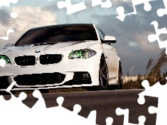 Białe, BMW, Tuning