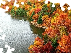 Jesień, Jezioro