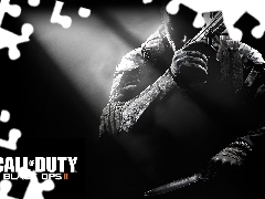 Call of Duty Black Ops, Nóż, Żołnierz, Pistolet