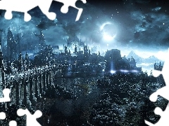 Noc, Księżyc, Zamki, Most, Dark Souls III: Ashes of Ariand