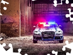 2015, Audi RS4 Avant, Samochód, Policyjny