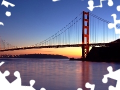 San Francisco, Most, Golden Gate, Wiszący