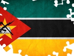 Republika Mozambiku, Flaga, Państwa