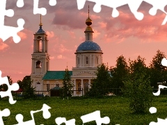 Rosja, Drzewa, Buzhaninovo, Obwód moskiewski, Kościół św. Mikołaja Cudotwórcy