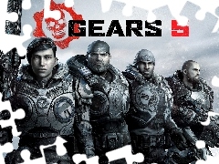 Wojownicy, Broń, Gears of War, Gears 5, Gra