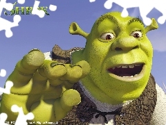dłoń, Shrek