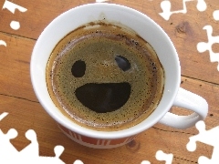 Kawa, Uśmiechnięta