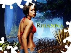 Piosenkarka, Drzewa, Rihanna