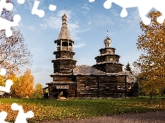 Cerkiew Ĺw MikoĹaja, WieĹ, Rosja, Wysoki OstrĂłw,
