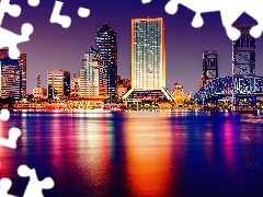 Tampa, Stan Floryda, Most, Miasto, Stany Zjednoczone, Rzeka 