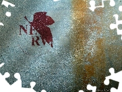 liść, logo, Neon Genesis Evangelion