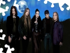 zespół, księżyc, Nightwish