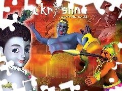 bajka, postacie, Krishna