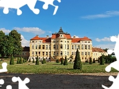 Raczyńskich, Rogalin, Pałac