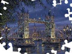 Tower Bridge, Most, Anglia, Londyn