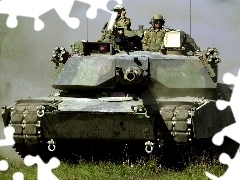 Abrams, Załoga, M1A1