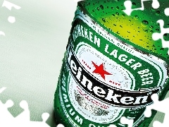 Heineken, butelka, Piwo