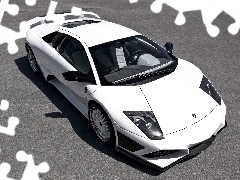 Lamborghini Murcielago, LP640, Białe