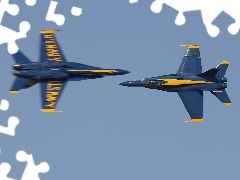 Angels, Boeing F/A 18-Hornet, Blue