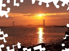 Słońca, Most, Zachód