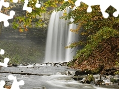 Wodospad, Jesień