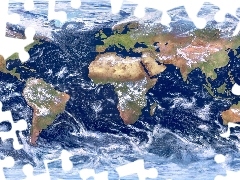 Satelitarna, Mapa