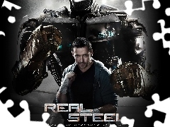 Pięści, Robot, Hugh Jackman, Real Steel