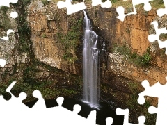 Wodospad, Jezioro, Kanion